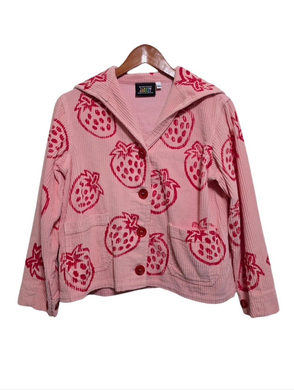Big Bud Press Strawberry Sailor Jacket Size XXS